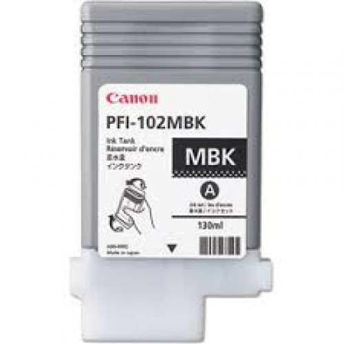 Canon PFI-102MBK (Genuine) 130ml