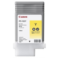 Canon PFI-102Y (Genuine) 130ml